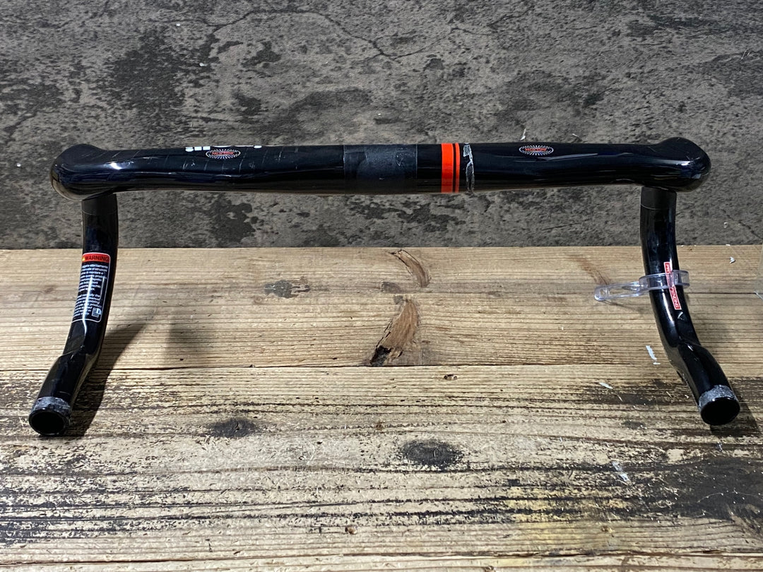 JQ041 チネリ Cinelli ネオモルフェ NEO MORPHE カーボン ドロップハンドル Φ31.8 エンドC-C400mm ※凹みのためジャンク