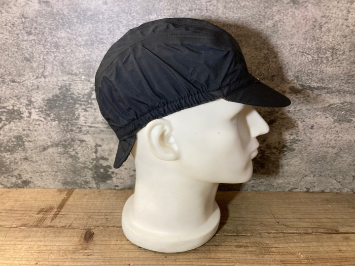 JQ729 Q36.5 RAIN CAP サイクルキャップ 黒 ワンサイズ