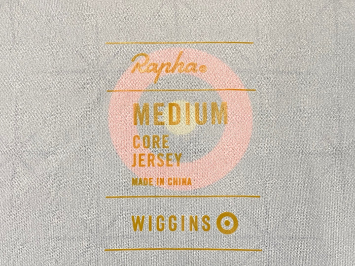 JE989 ラファ Rapha CORE JERSEY WIGGINS 半袖 サイクルジャージ 深緑 M