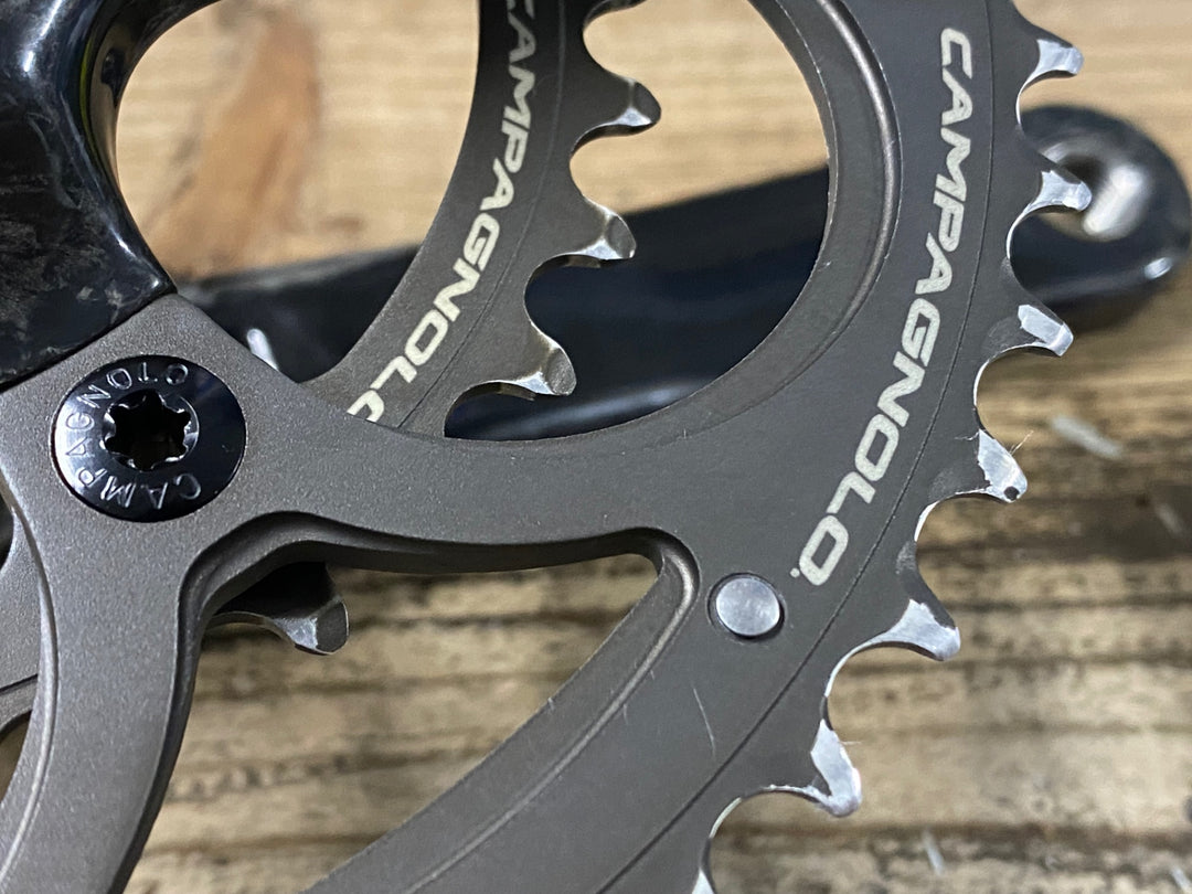JO312 カンパニョーロ CAMPAGNOLO SPEED 11 FC13-1640C ULTRA-TORQUE CT CARBON クランクセット 165mm 50/34T 2x11s