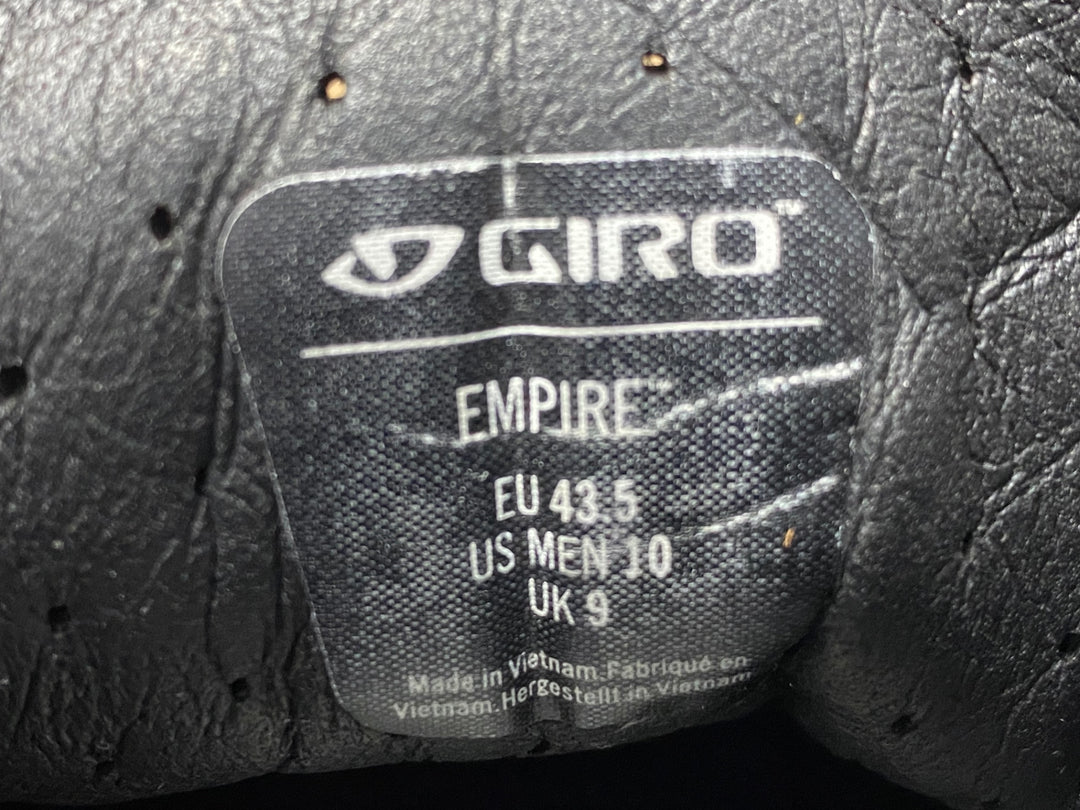 KQ584 ジロ GIRO EMPIRE EC90 レース ビンディングシューズ 黒 EU43.5 ※ガリ傷