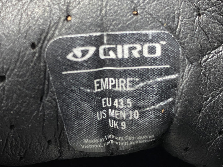 KQ584 ジロ GIRO EMPIRE EC90 レース ビンディングシューズ 黒 EU43.5 ※ガリ傷