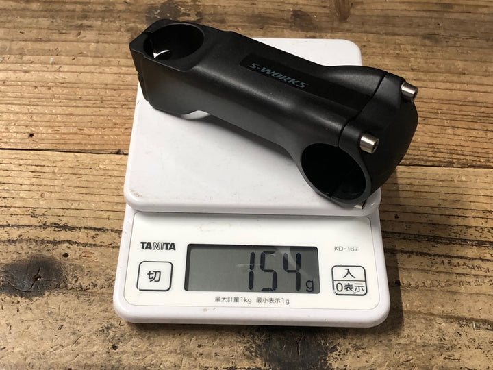 KD307 スペシャライズド SPECIALIZED S-WORKS TARMAC STEM アルミ ステム 100mm 6° Φ31.8 OS