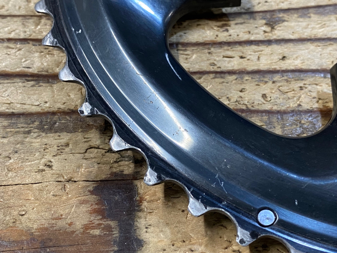 JR582 シマノ SHIMANO デュラエース DURA-ACE FC-R9100 アウターチェーンリング 52T ※摩耗強のためジャンク