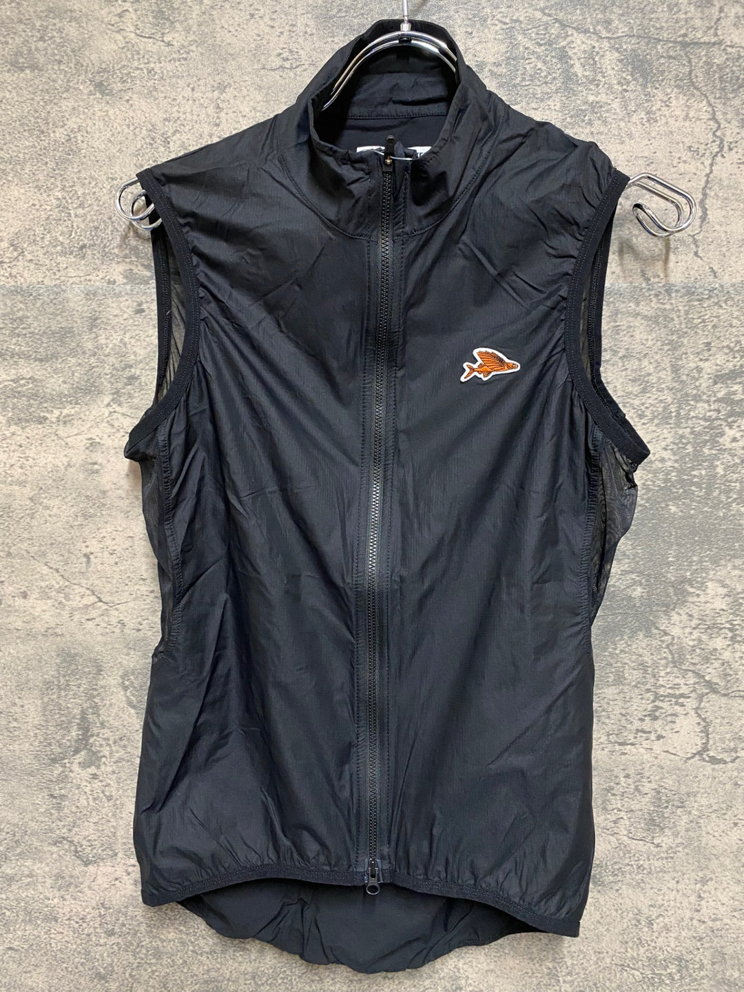 KS246 カフェドシクリステ cafe du cycliste EDITH GILET サイクルベスト ジレ 黒 S