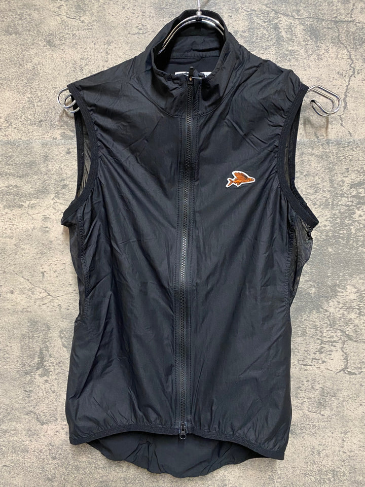 KS246 カフェドシクリステ cafe du cycliste EDITH GILET サイクルベスト ジレ 黒 S
