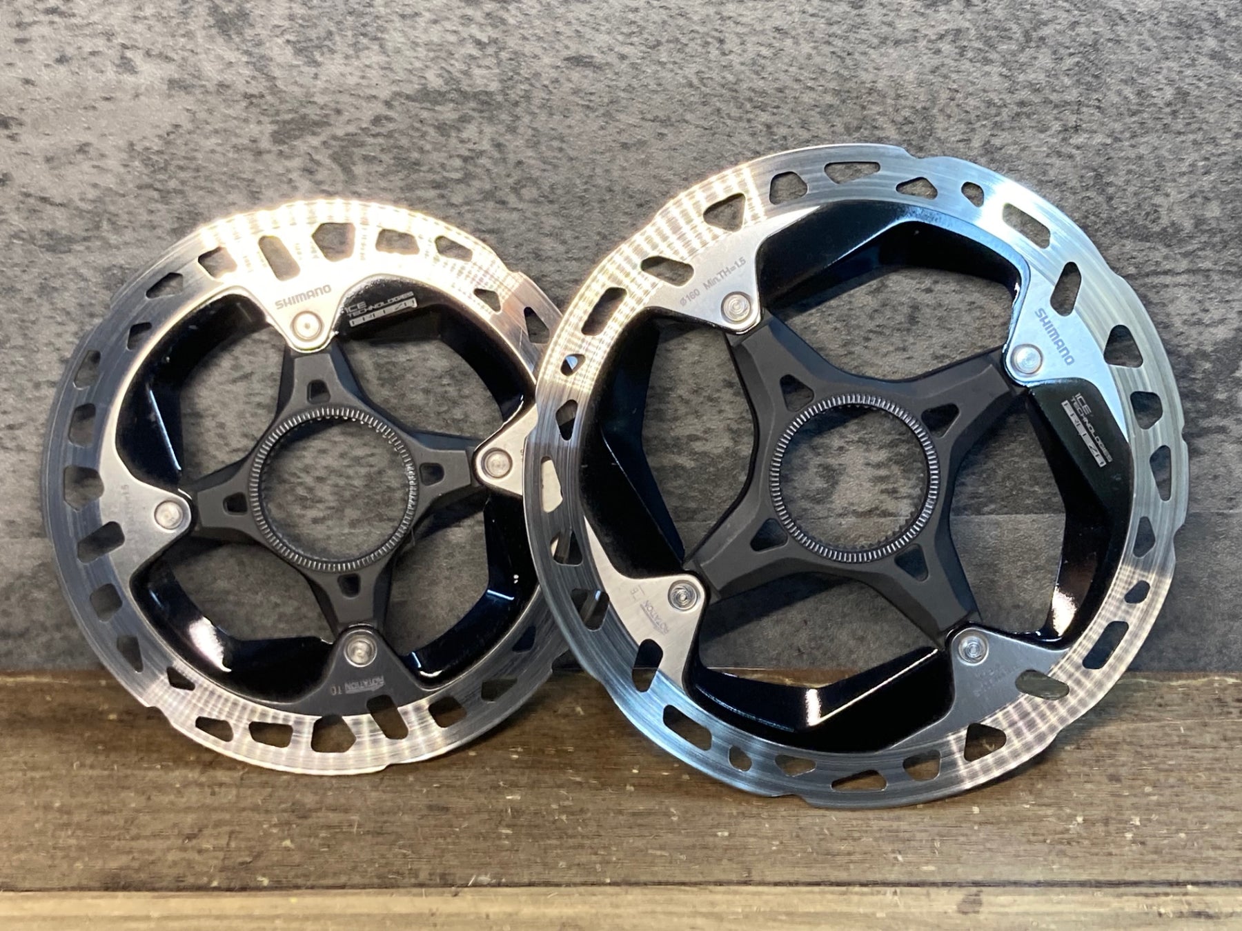 JI165 シマノ SHIMANO RT-MT900 ディスクローター セット Φ140/Φ160