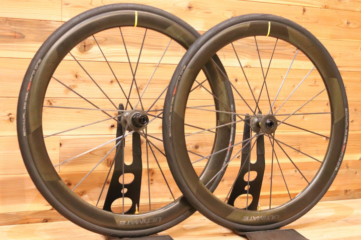 マヴィック MAVIC コスミック アルチメイト COSMIC ULTIMATE 45 DISC シマノ 11S/12S 19C カーボン チューブレスレディ ホイールセット 【広島店】