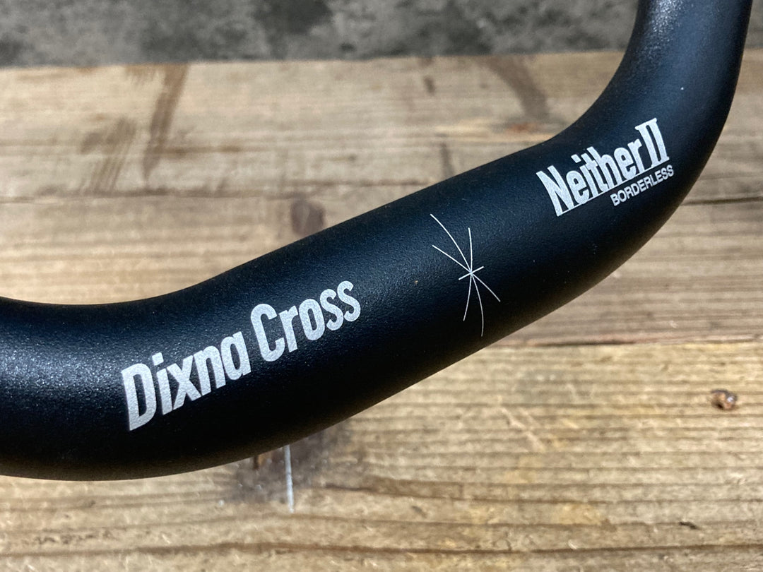 KI902 ディズナ Dixna Cross Neither Ⅱ BORDERLESS アルミ ドロップハンドル 400/460mm Φ31.8