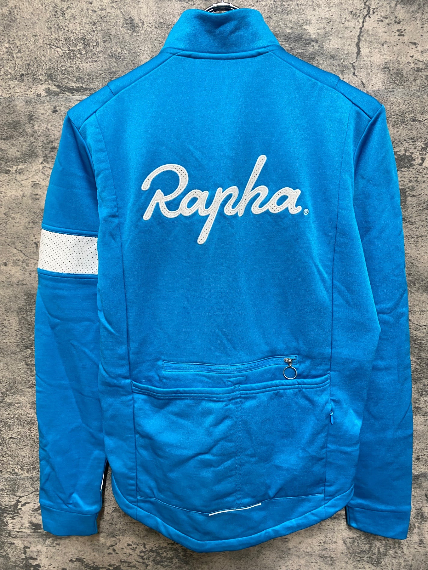 JZ508 ラファ RAPHA WINTER JERSEY 長袖 サイクルジャージ S 水色