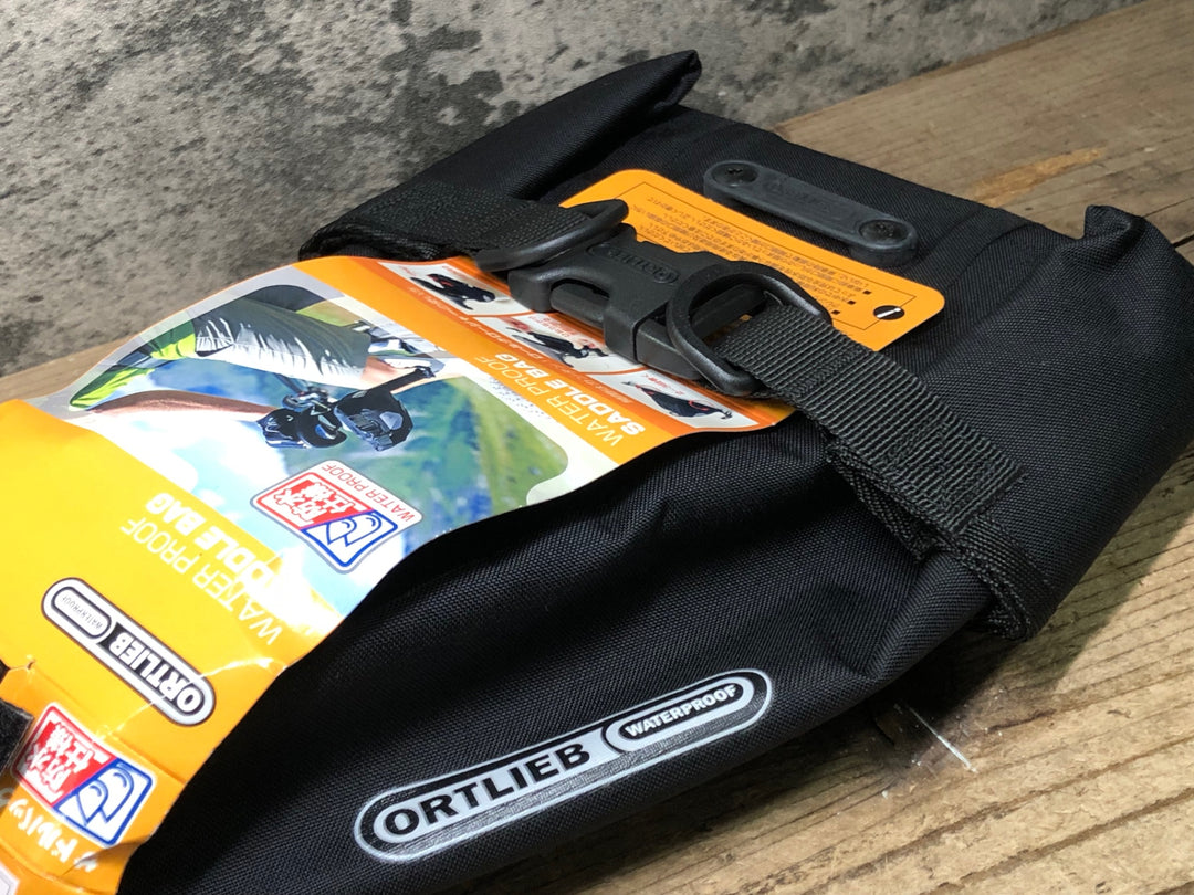 JP624 オルトリーブ ORTLIEB サドルバッグ 黒 WATERPROOF