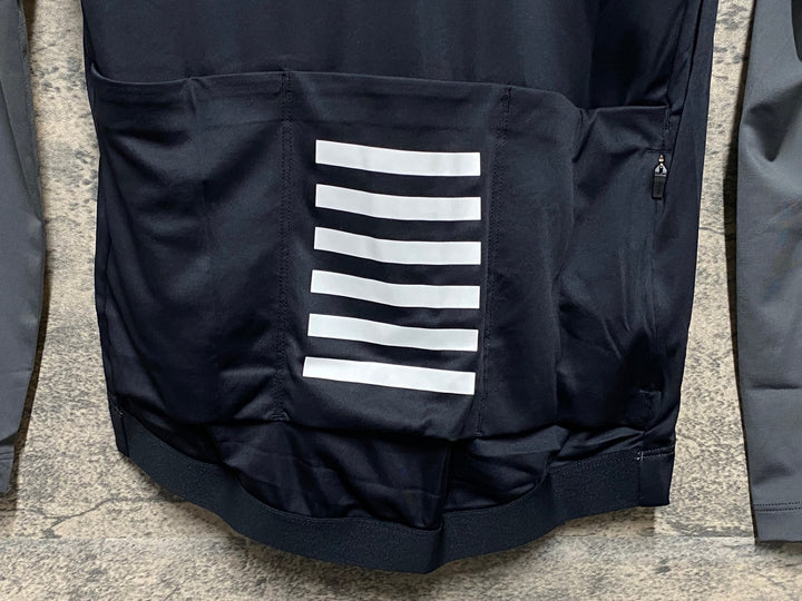 KP874 ラファ Rapha PRO TEAM LIGHTWEIGHT JERSEY 長袖 サイクルジャージ グレー M