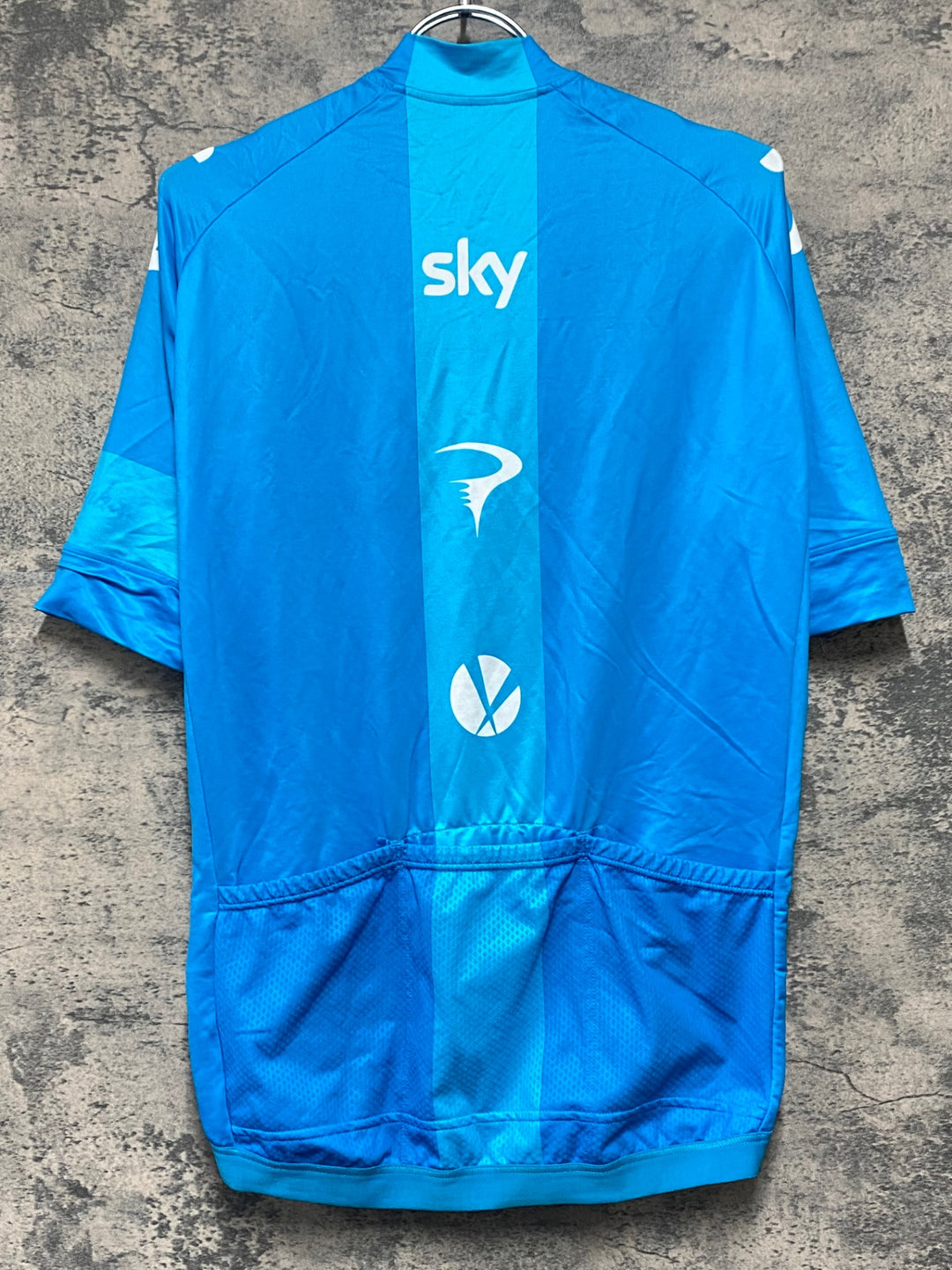 KJ204 ラファ Rapha プロチーム MEN`S PRO TEAM JERSEY 半袖 サイクルジャージ チームスカイ M 青