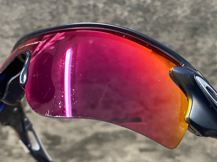 KN206 オークリー OAKLEY RADAR LOCK サングラス アイウェア 黒赤 PRIZM ROAD