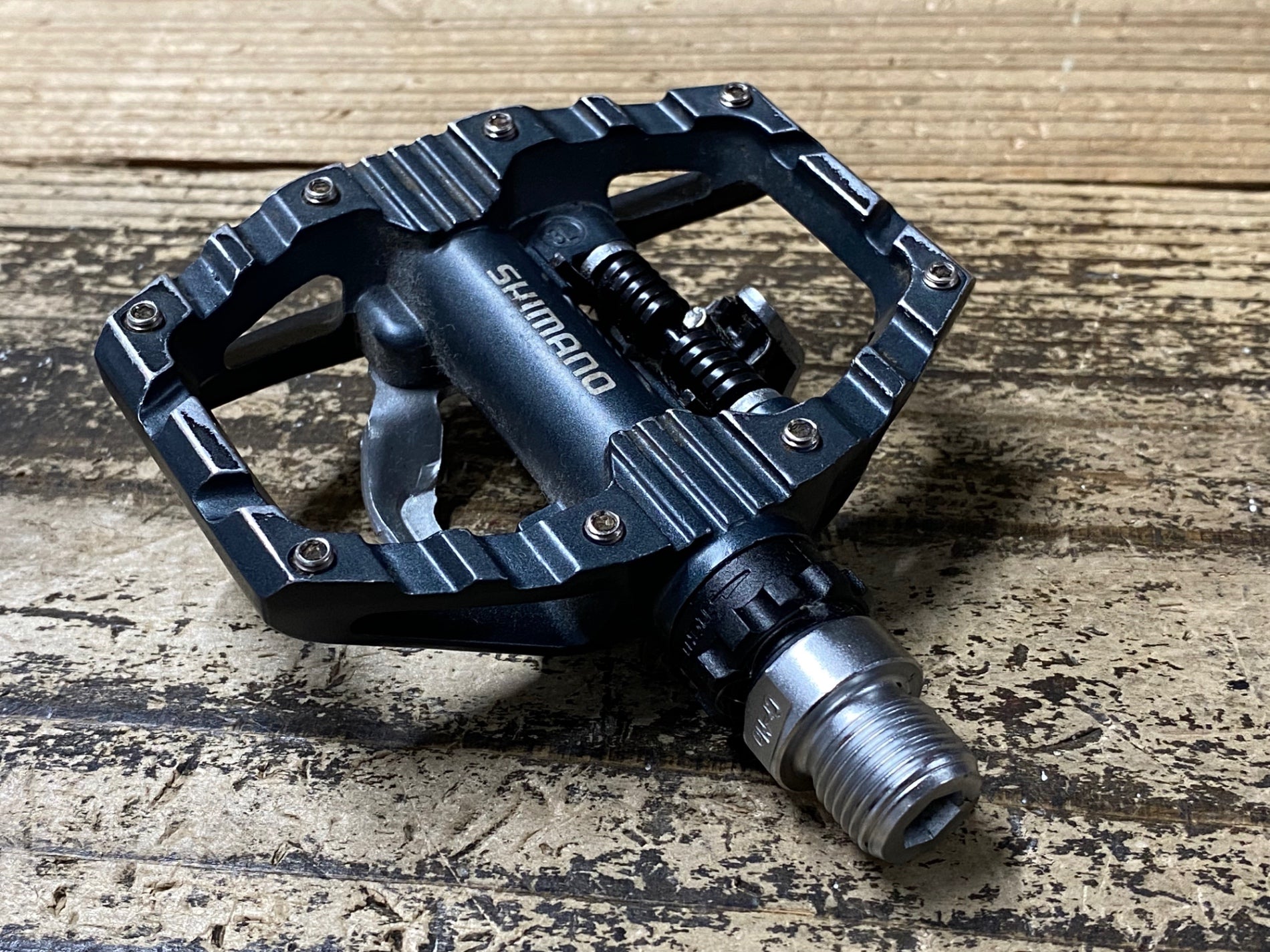 JT551 シマノ SHIMANO PD-EH500 ビンディングペダル 片面フラット SPD
