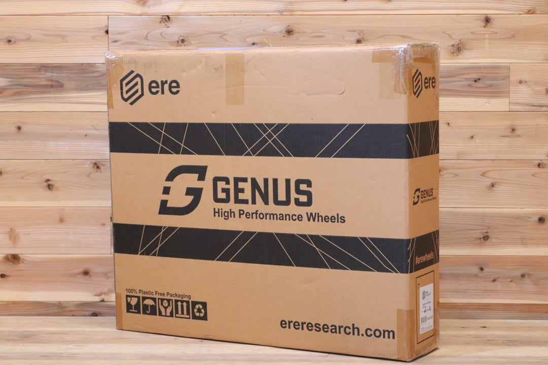 未使用品！ エレリサーチ ERE RESEARCH ジーナス GENUS SL30 DISC シマノ 11S/12S 21C カーボン チューブレスレディ ロードバイク ホイールセット 【広島店】