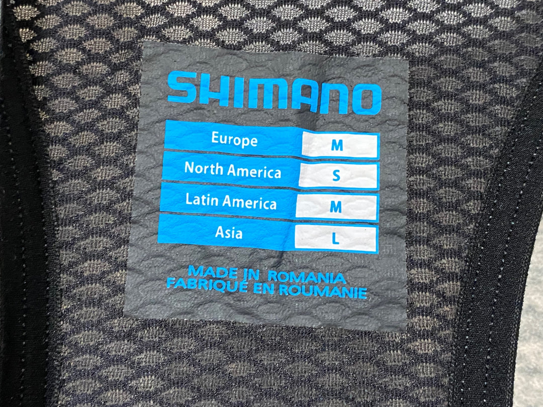 KD811 シマノ SHIMANO ビブタイツ 黒 L 裏起毛
