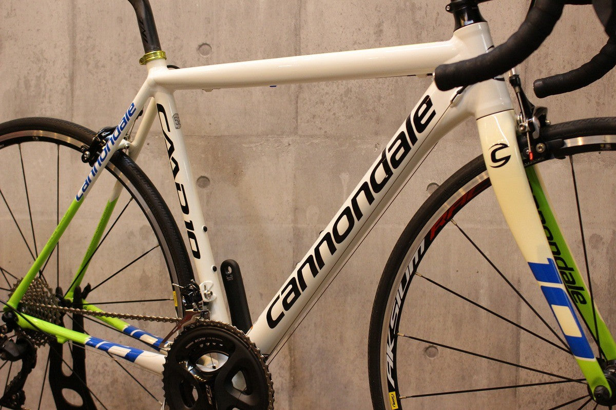 キャノンデール CANNONDALE キャド CAAD 10 2012 52 シマノ 105 R7000 MIX 11S アルミ ロードバイ –  BICI AMORE ONLINE STORE