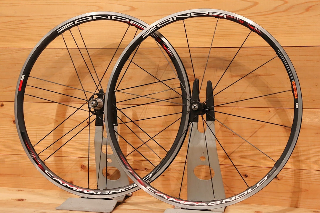 カンパニョーロ CAMPAGNOLO ゾンダ ZONDA アルミ クリンチャー ホイールセット シマノ12S/11S 15C 【千葉店】