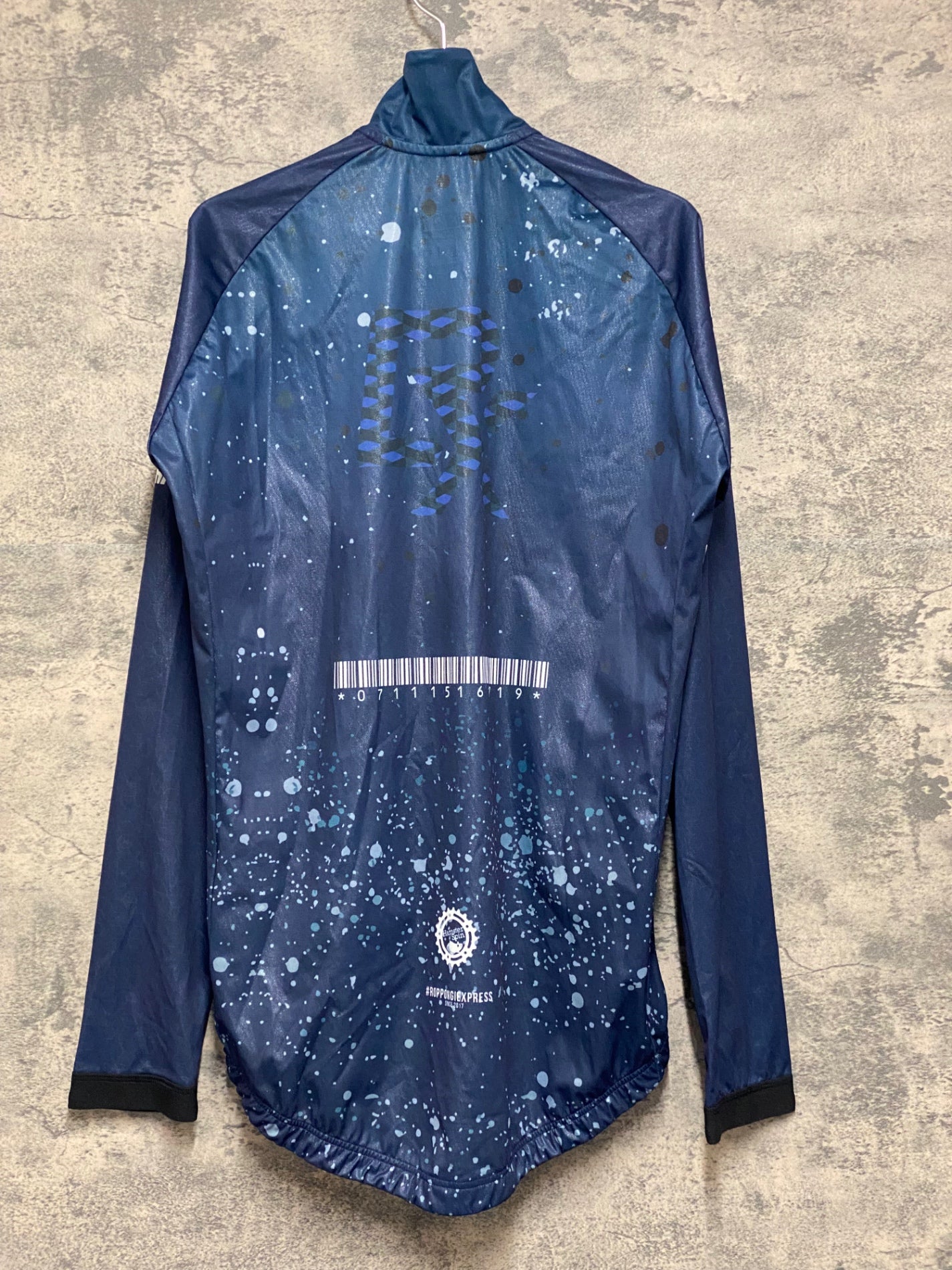 JO501 ビオレーサー BIORACER 長袖 ウィンドブレーカー 紺 4/L チーム