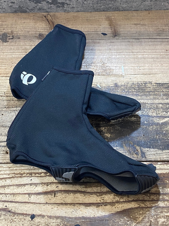 JU925 パールイズミ PEARL iZUMi WIND BREAKE シューズカバー 黒 L 裏起毛