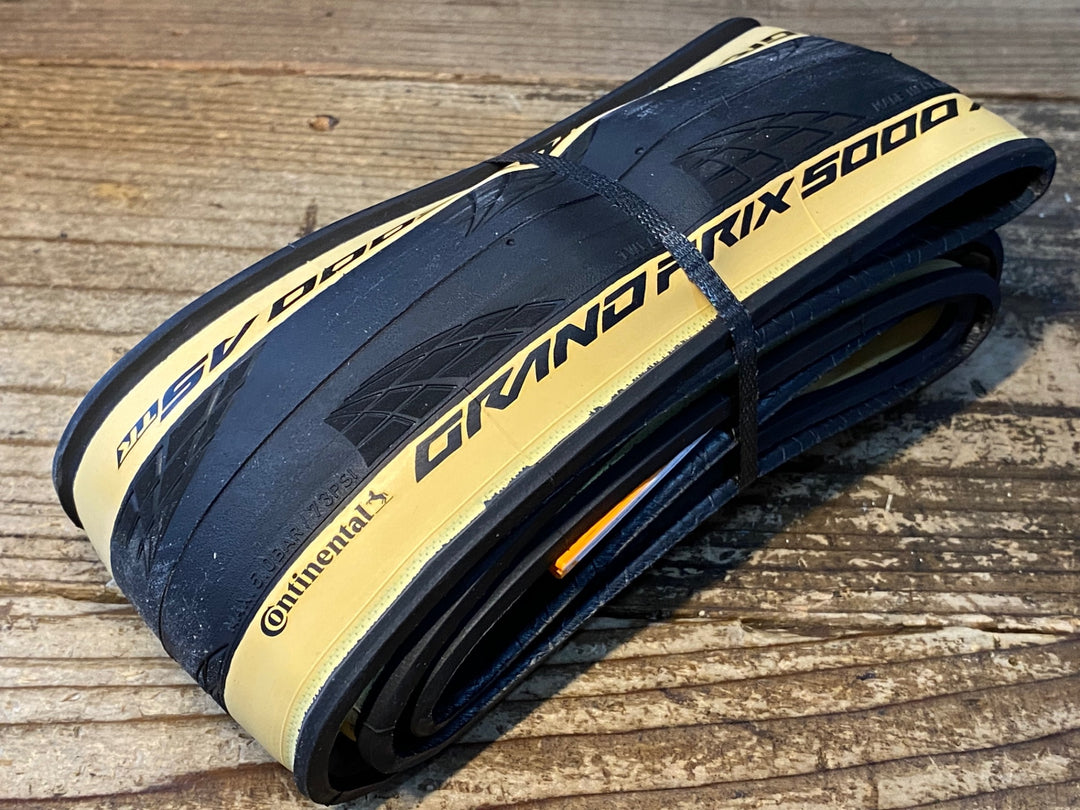 JX381 コンチネンタル Continental GRANDPRIX5000 AS TR チューブレスレディタイヤ 700×32C 黒/トランスペアレント