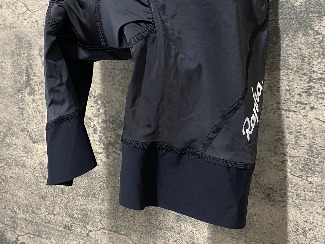 JX652 ラファ Rapha WOMEN'S SOUPLESSE FLY WEIGHT BIB SHORTS SHORT ビブショーツ 黒 レディース S