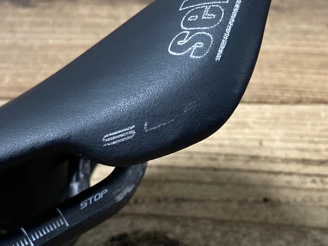 KC743 セライタリア Selle Italia SLR KIT CARBONIO FLOW サドル カーボンレール 黒