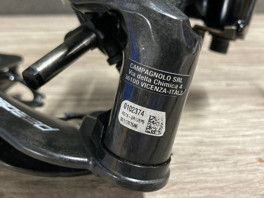 KD374 カンパニョーロ CAMPAGNOLO スーパーレコード SUPER RECORD RD19-SR12EPS リアディレイラー 12s EPS V4 電動 動作確認済 ceramicspeed OSPW system