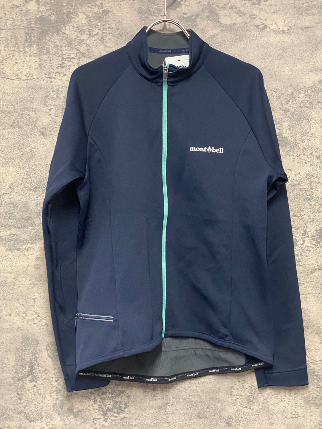 KG239 モンベル mont-bell 長袖 サイクルジャージ 濃紺 レディース XL