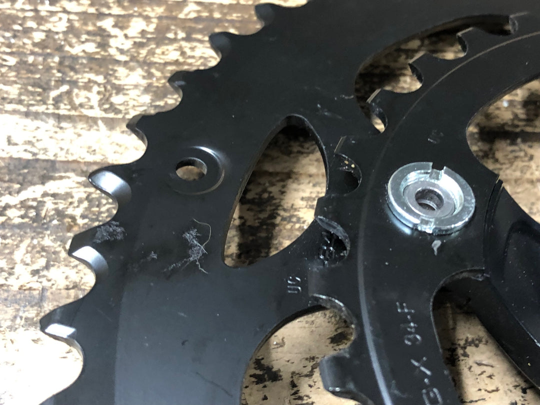 JQ238 シマノ SHIMANO FC-RS200 クランクセット 50/34T 165mm