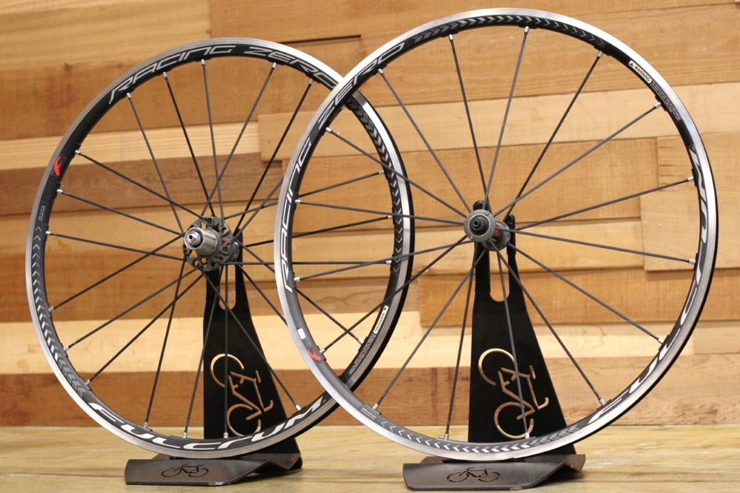 フルクラム FULCRUM レーシングゼロ RACING ZERO アルミ クリンチャー ホイールセット シマノ 11/12S ナローリム 15C 【立川店】