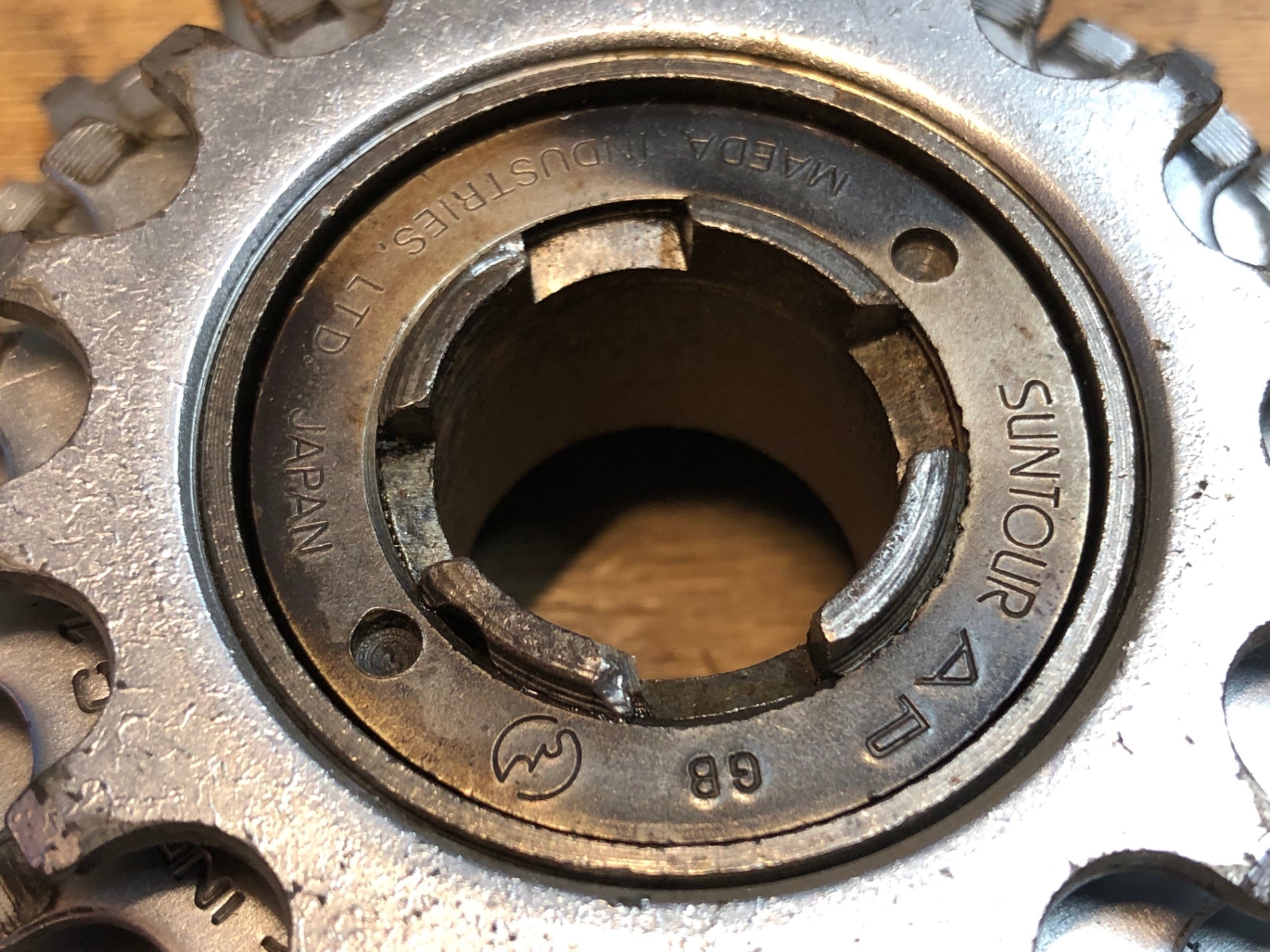 IX145 サンツアー SUNTOUR AP ボスフリー 14-26T 6S BSAネジ – BICI