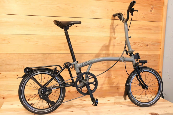 ブロンプトン BROMPTON P-LINE URBAN MIDBAR M4R ストームグレー 2022モデル 16インチ 折り畳み ミニベロ フォールディングバイク 【千葉店】