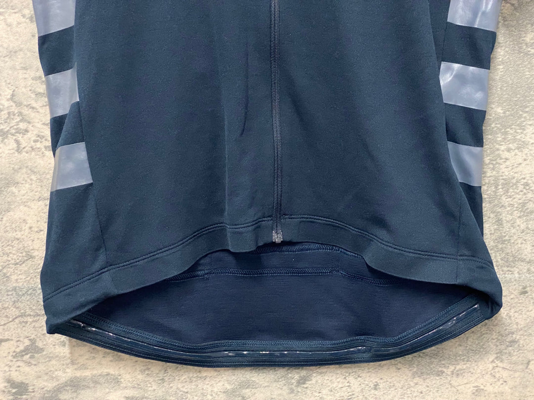 KK538 ラファ Rapha RCC CLASSIC JERSEY 半袖 サイクルジャージ 紺 L