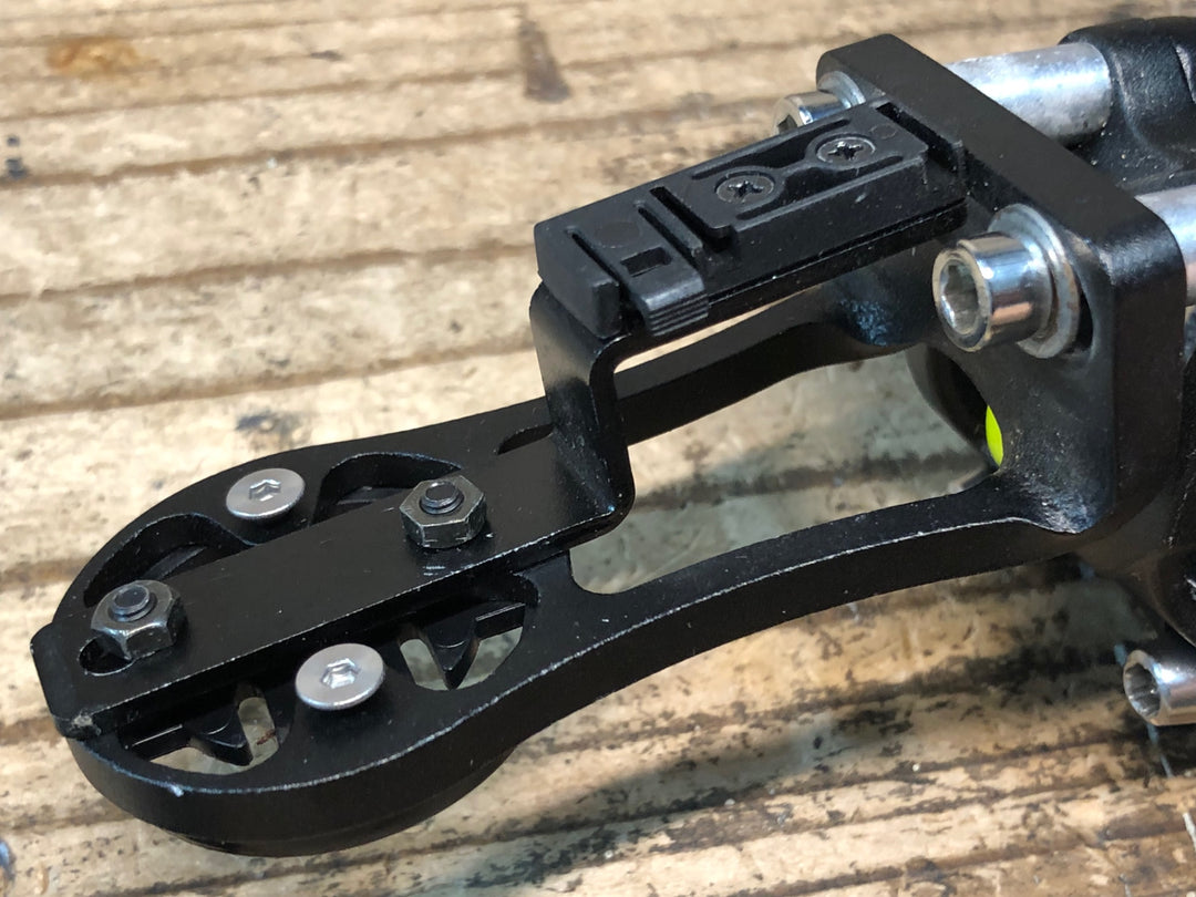 JG586 モスト MOST TIGER ALU AERO F-SERIES ステム 80mm OS Φ31.8 サイコンマウント付き