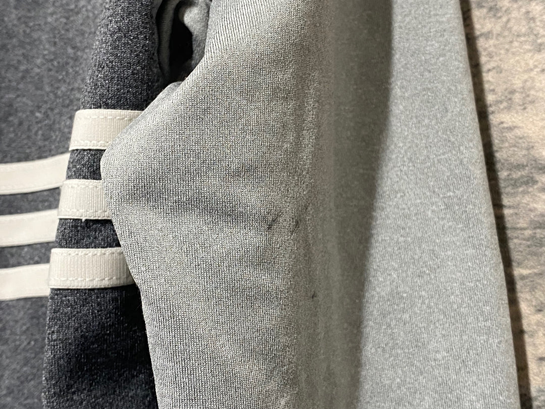 JU559 アディダス adidas 長袖 サイクルジャージ グレー M