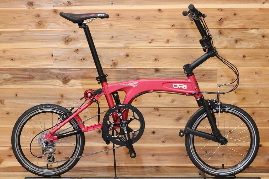オリ ORI M10 シマノ 105 5600 MIX 10S アルミ 折り畳み ミニベロ 小径車 【広島店】