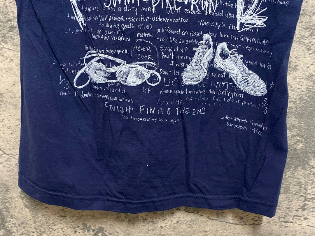 JS112 サイコロジー CYCOLOGY 半袖 Tシャツ 紺 レディース S