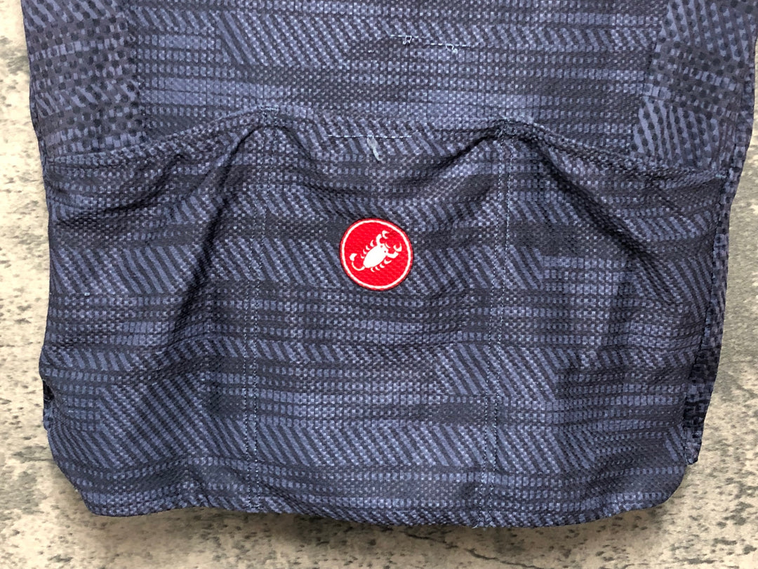 JT282 カステリ CASTELLI 半袖 サイクルジャージ グレー M