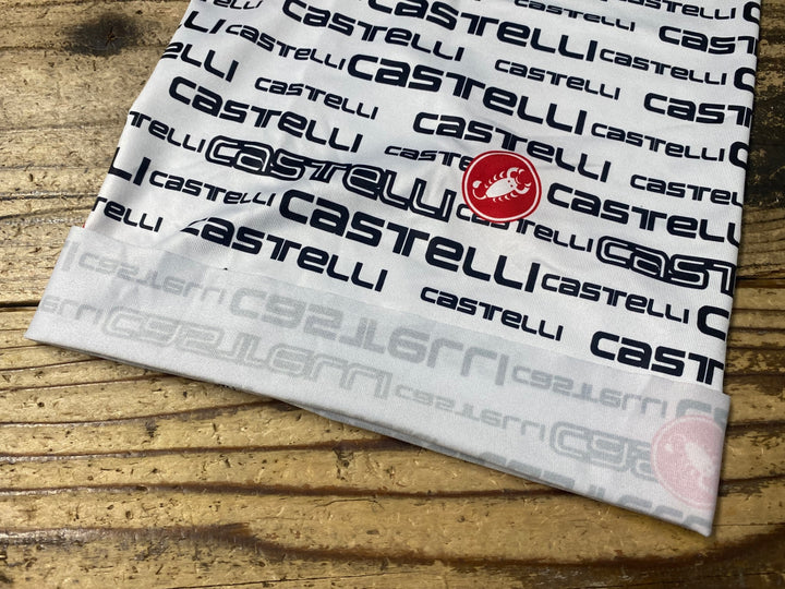 KJ839 カステリ CASTELLI ネックカバー 白黒