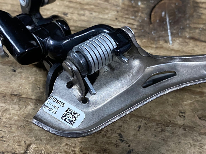 KP563 カンパニョーロ CAMPAGNOLO レコード RECORD フロントディレイラー 2s 直付 ※ブリッジ部分の割れ切れの為ジャンク