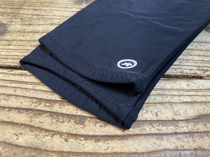 KG665 アソス assos KNEE WARMERS ニーウォーマー 黒 1 裏起毛