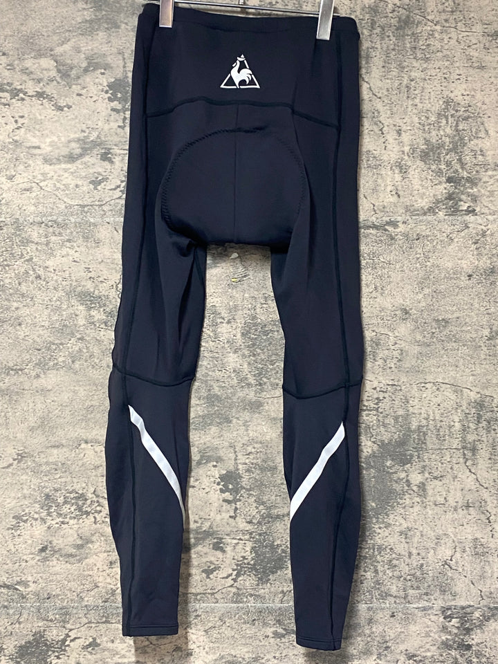 KC844 ルコックスポルティフ le coq sportif レーサータイツ 黒 L 裏起毛 ※たばこ臭