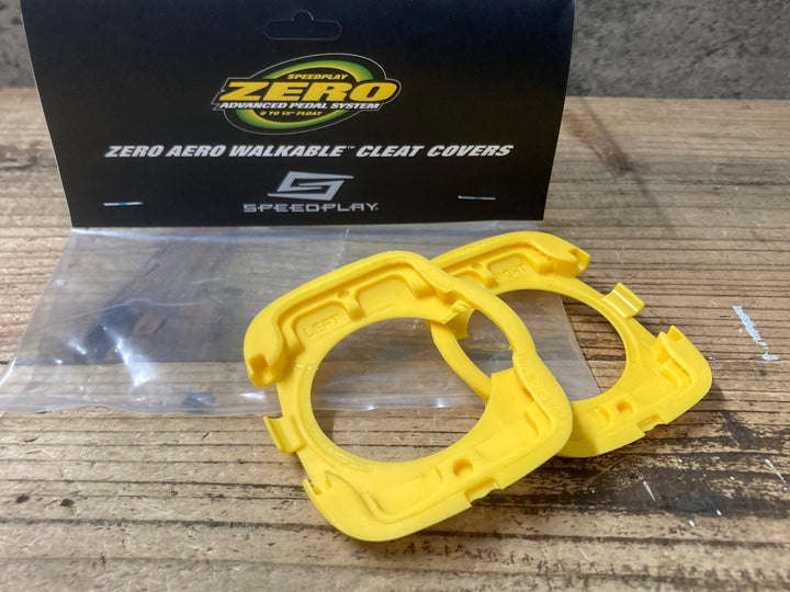 KN620 スピードプレイ SPEEDPLAY ZERO AERO WALKABLE CLEAT COVERS 黄