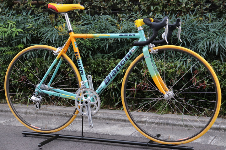 ビアンキ BIANCHI メガプロ MEGA PRO XL ジロ・デ・イタリア レプリカ 1998年頃 カンパニョーロ シルバーアテナ 11S アルミ ロードバイク 【さいたま浦和店】