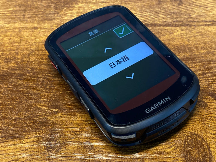 KP804 ガーミン GARMIN EDGE 840 SOLAR サイクルコンピューター 動作確認済み