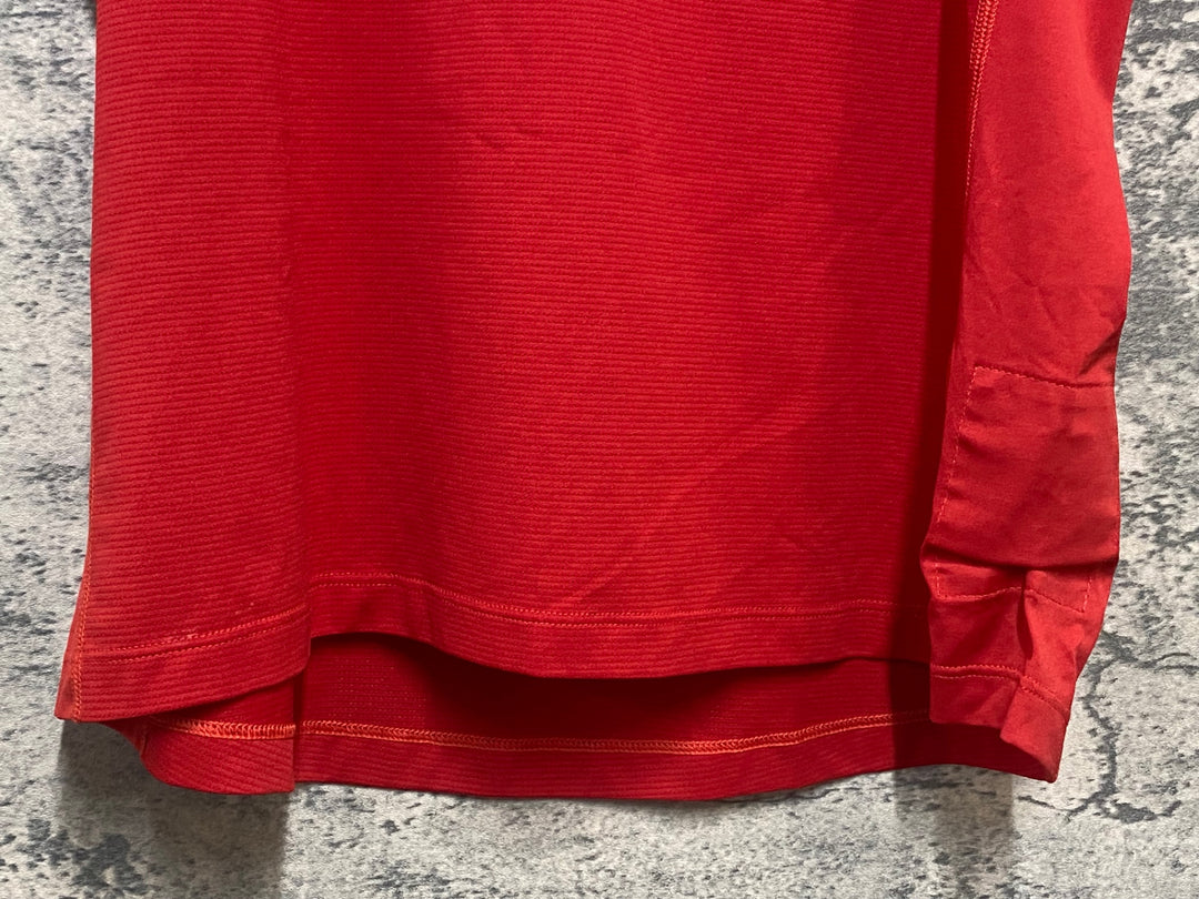 KQ646 ラファ Rapha WOMEN'S INDOOR TRAINING T-SHIRT ノースリーブ ベースレイヤー 赤 M レディース