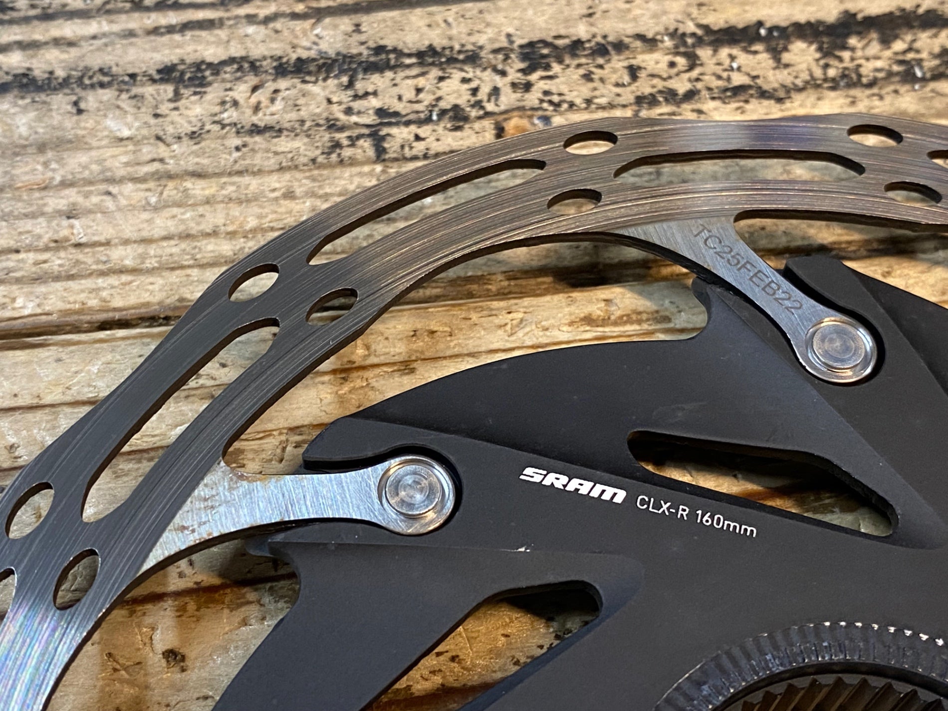 JR961 スラム SRAM CLX ディスクブレーキ ローター Φ160 1.75mm