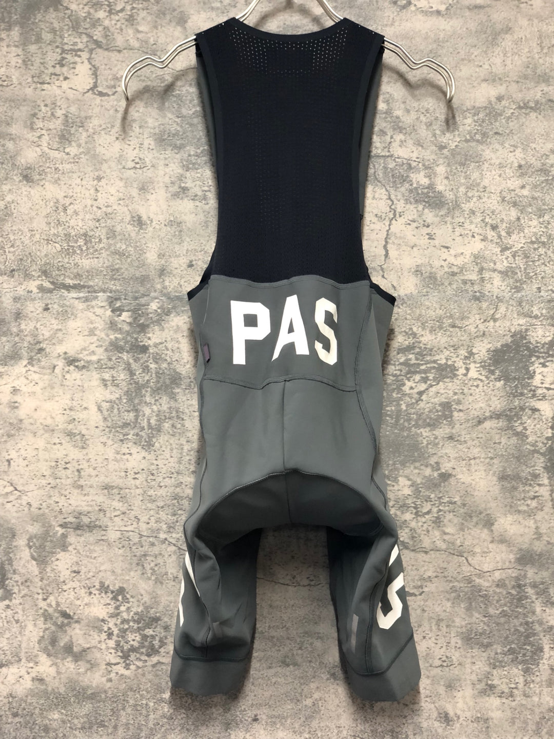 KK147 パスノーマルスタジオ PAS NORMAL STUDIOS MECHANISM DEEP WINTER LOGO BIBS ビブショーツ Sサイズ